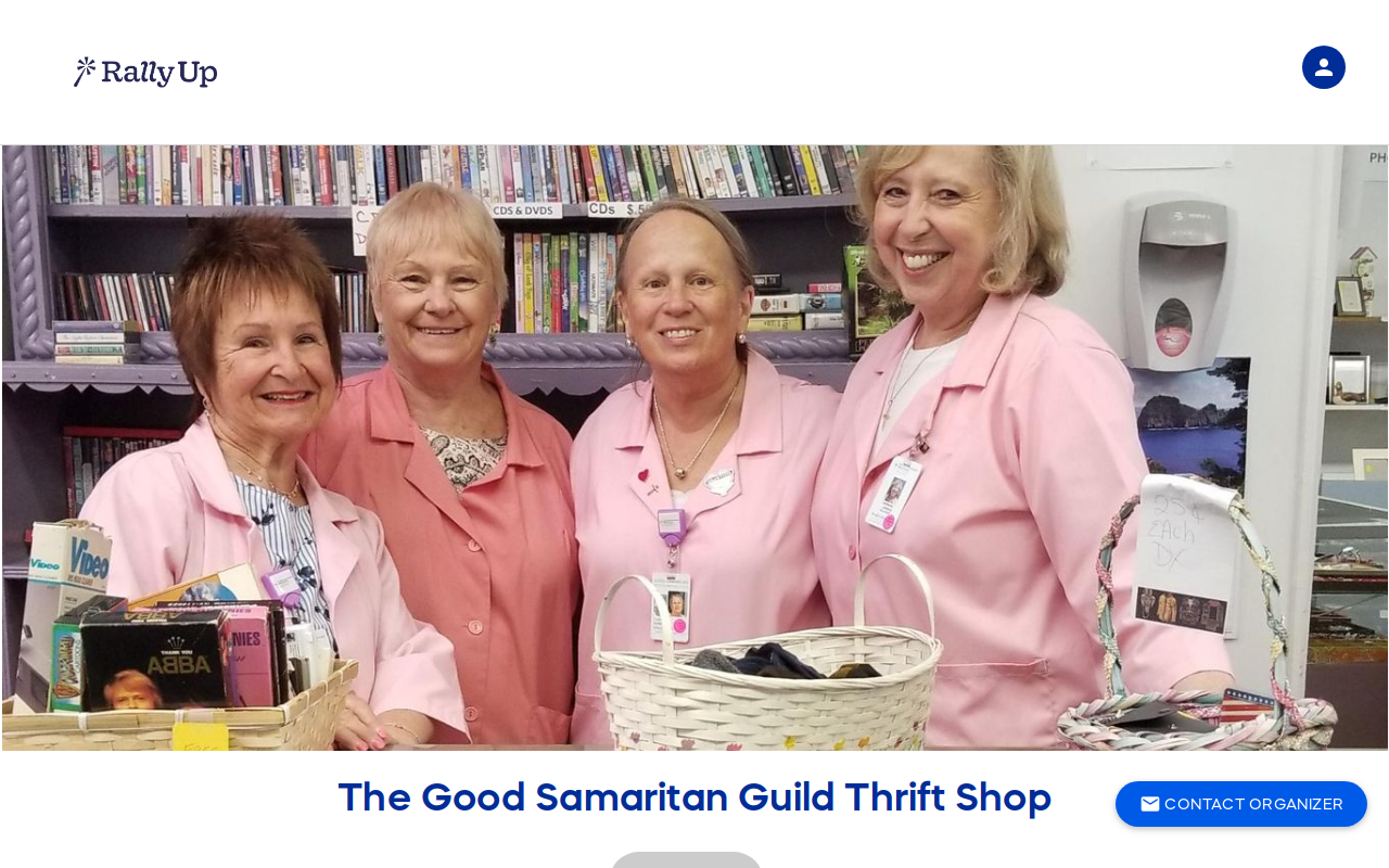 Good Samaritan Thrift Shop website preview