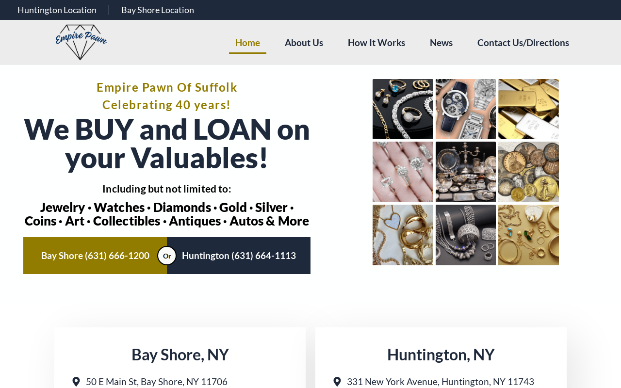 Empire Pawn of Suffolk website preview
