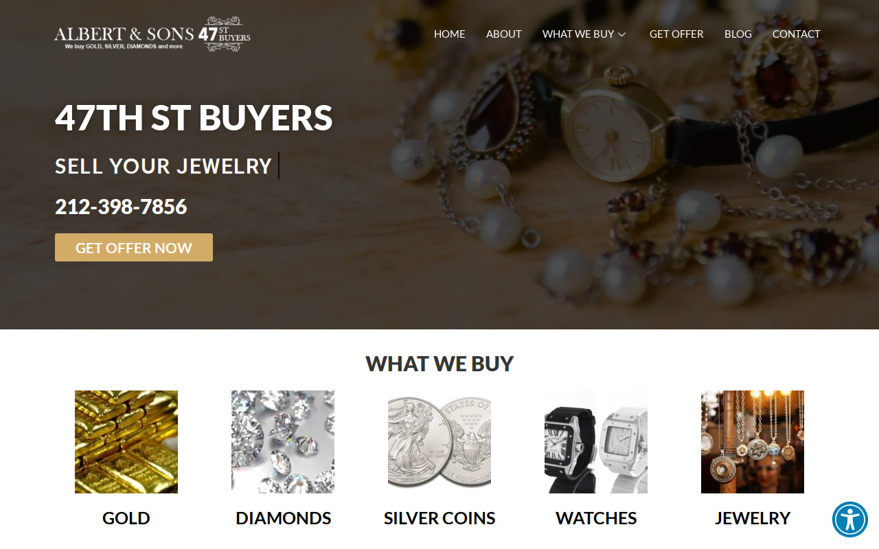 47th St Buyers website preview