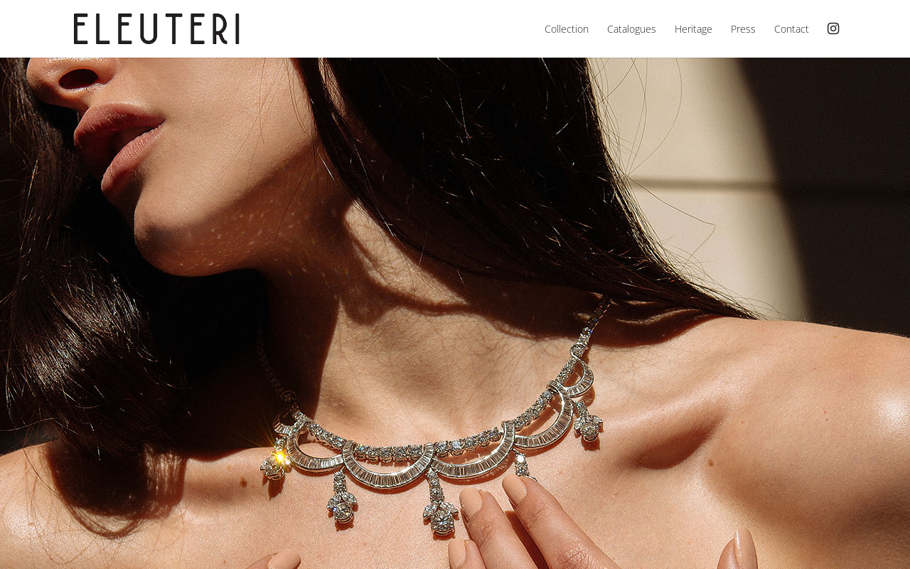 Eleuteri website preview