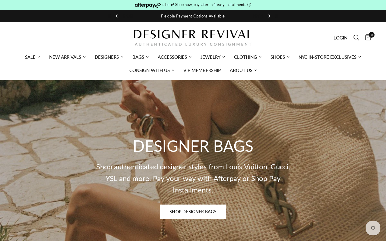 Designer Revival website preview