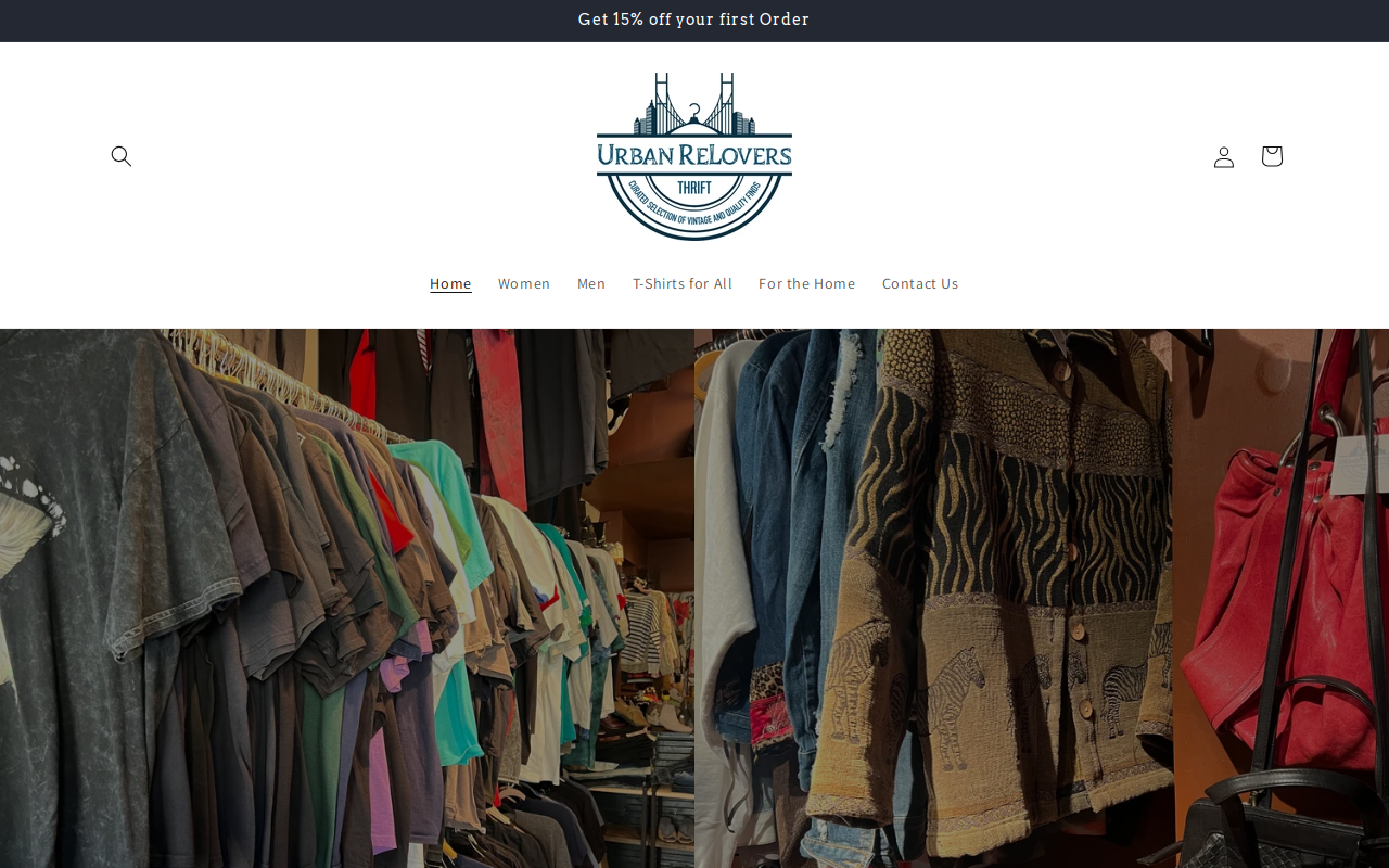 Urban Relovers website preview
