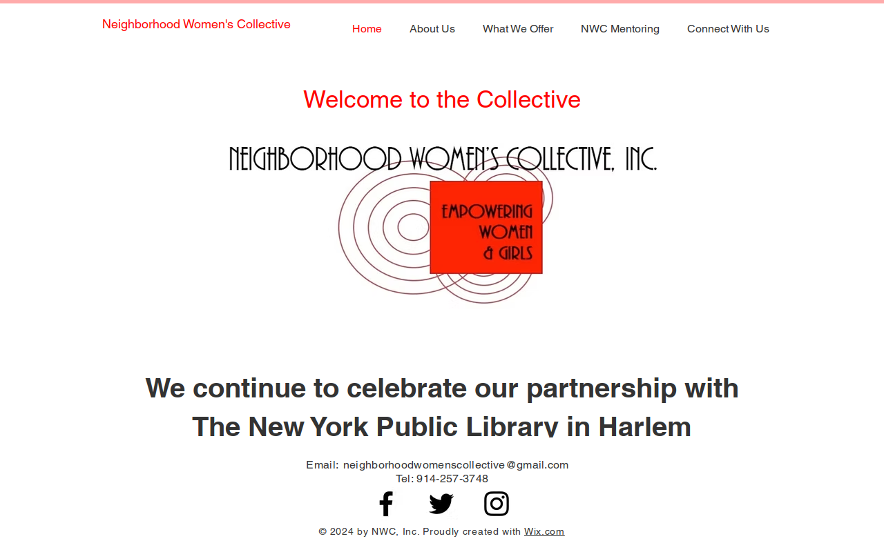 Pop-Up Thrift website preview