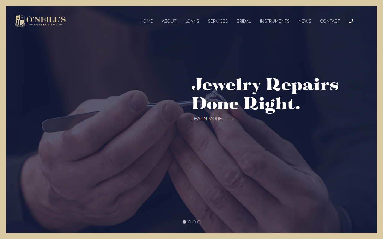 William J O'neill's Sales Exchange Company, Inc. website preview