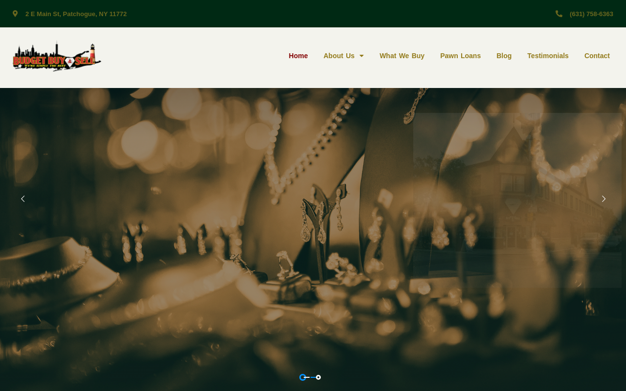 Budget Buy and Sell website preview