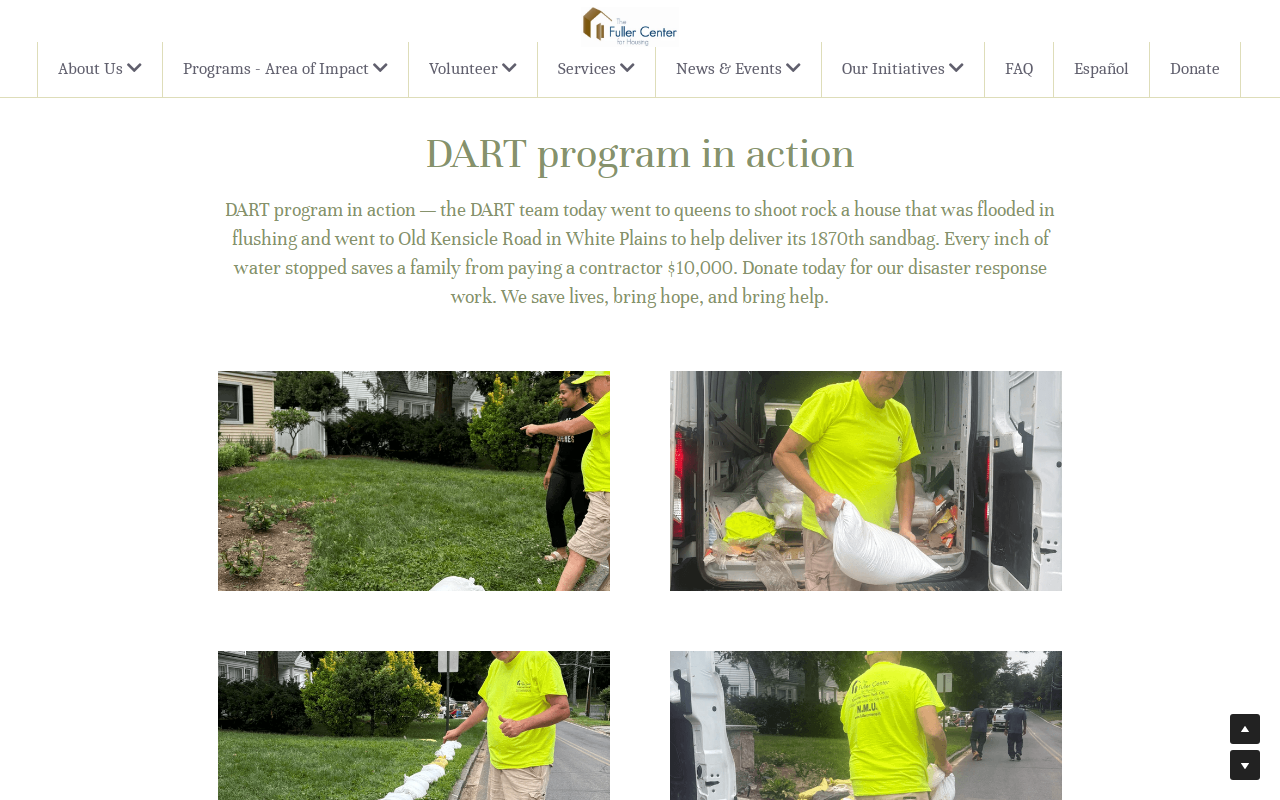 ReUse Store, New Rochelle - The Fuller Center of Greater NYC website preview