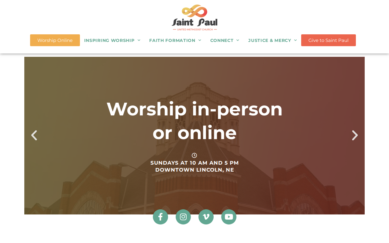 St Paul's Thrift Shop website preview