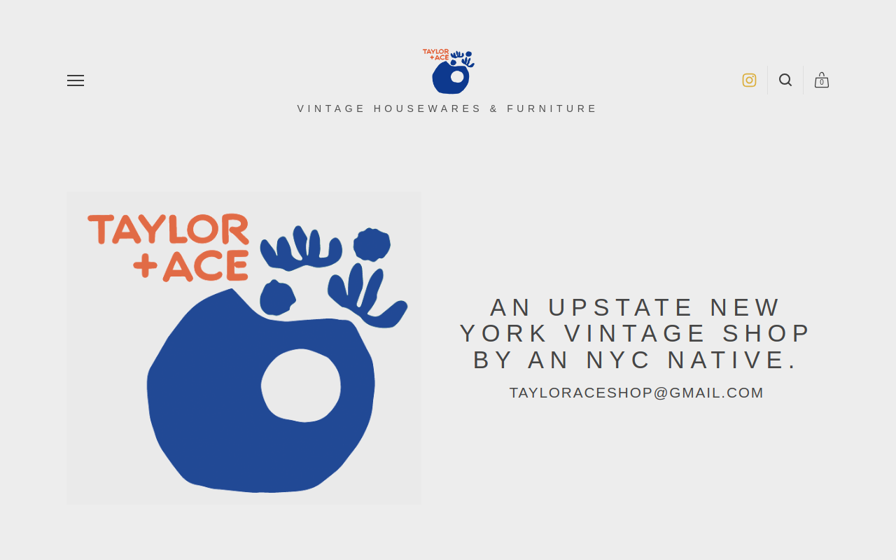 Taylor + Ace website preview