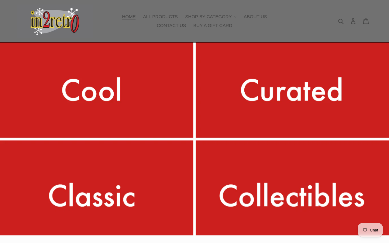 in2retro website preview