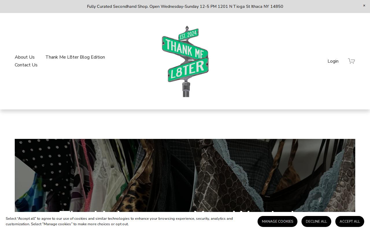 Thank Me L8ter website preview