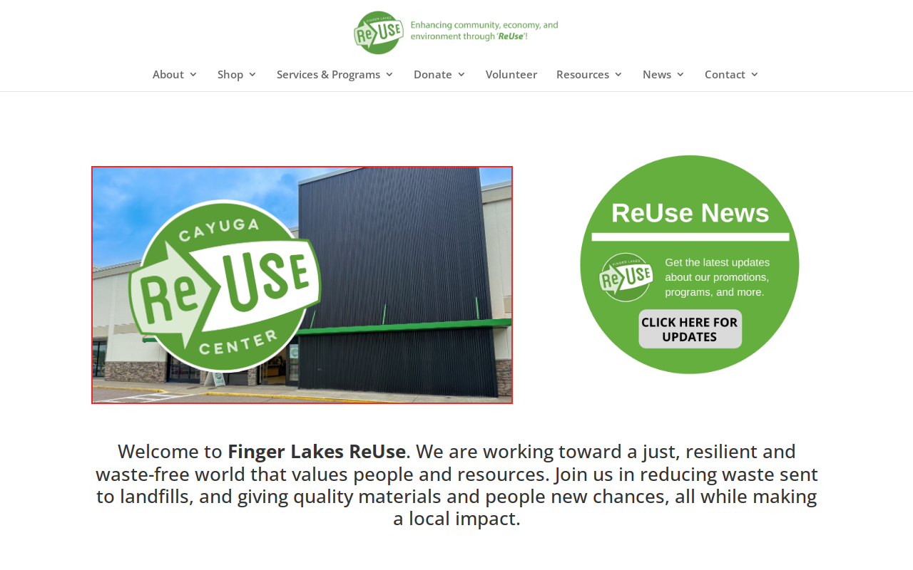 ReUse MegaCenter website preview