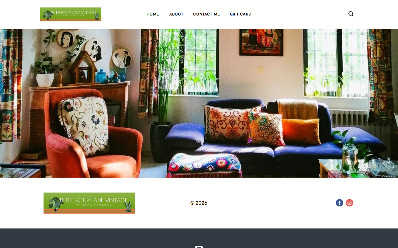Buttercup Lane Vintage website preview