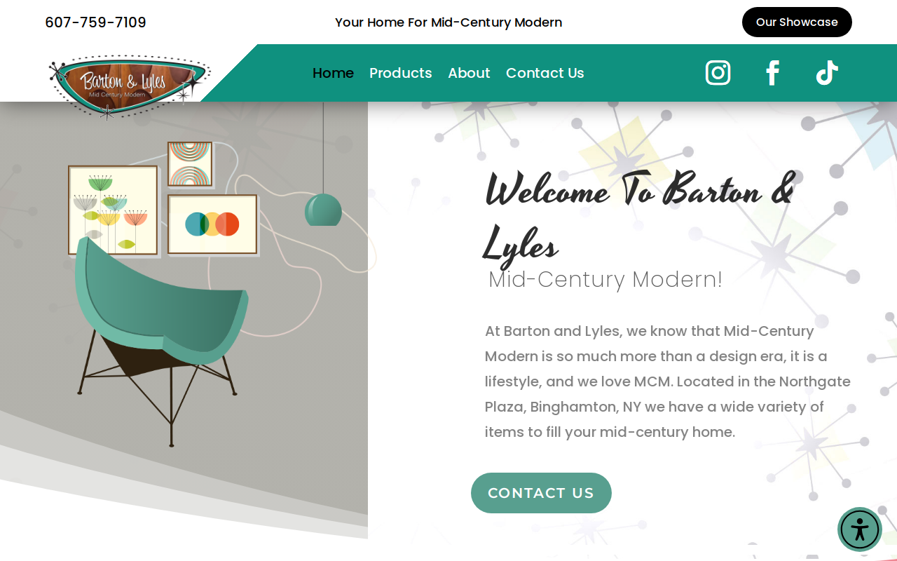 Barton & Lyles Vintage website preview
