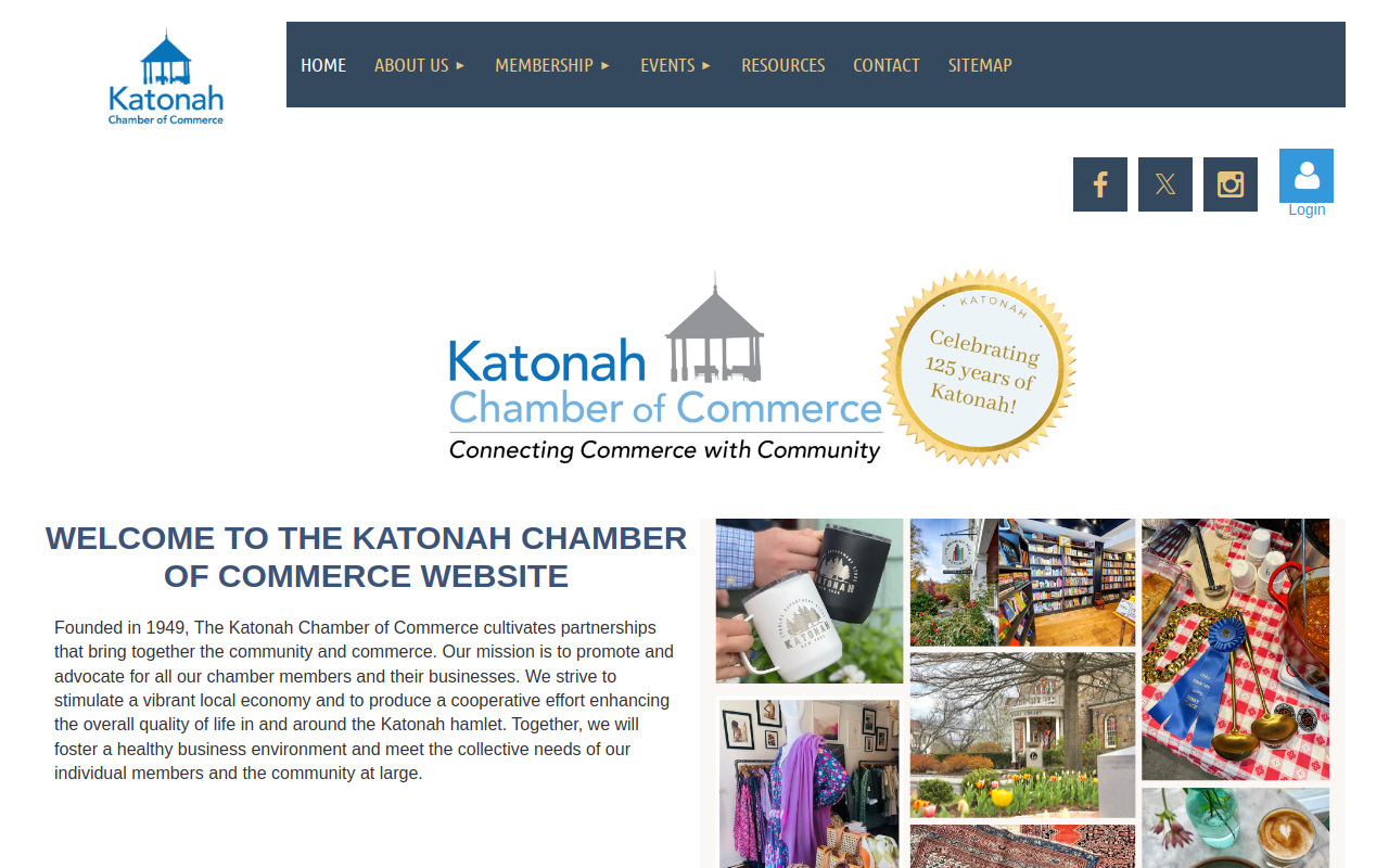 Katonah Thrift Shop website preview