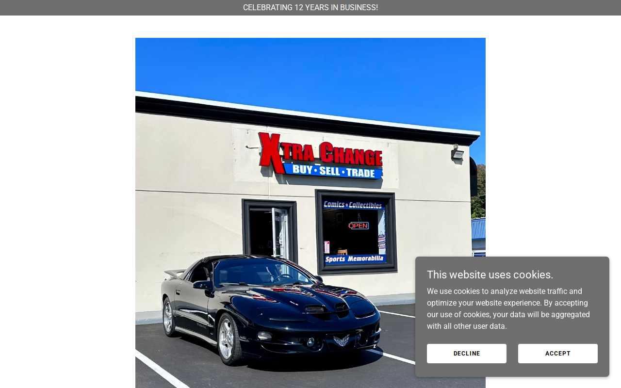 Xtra Change of Mahopac website preview