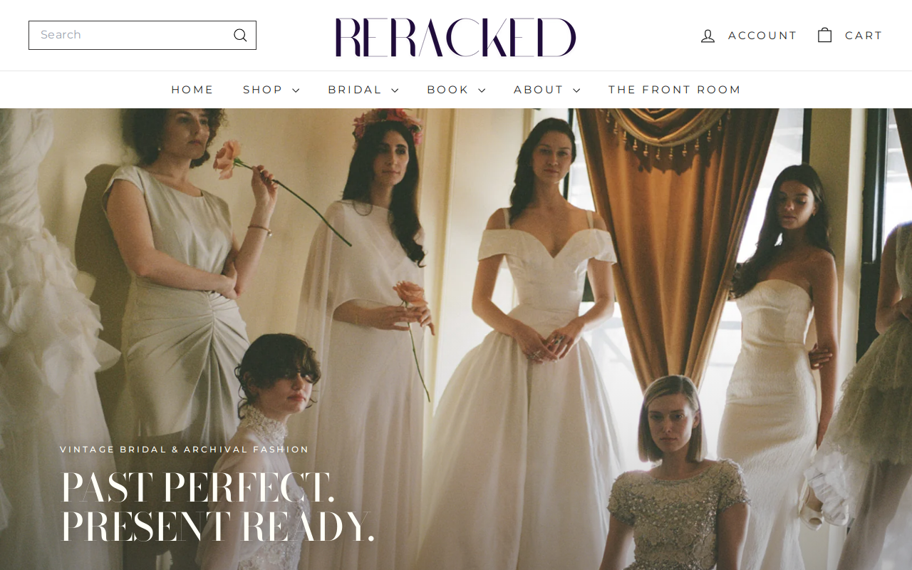 ReRacked website preview