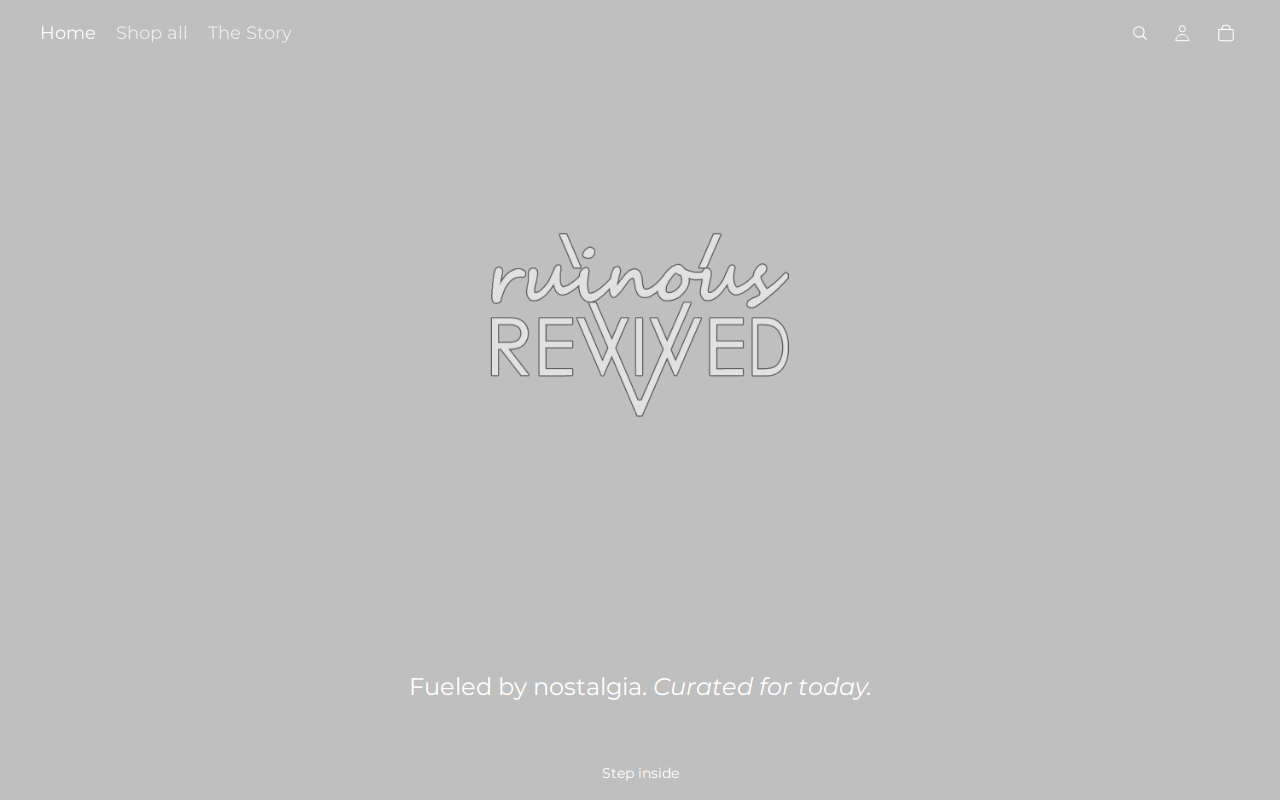 Ruinous Revived website preview