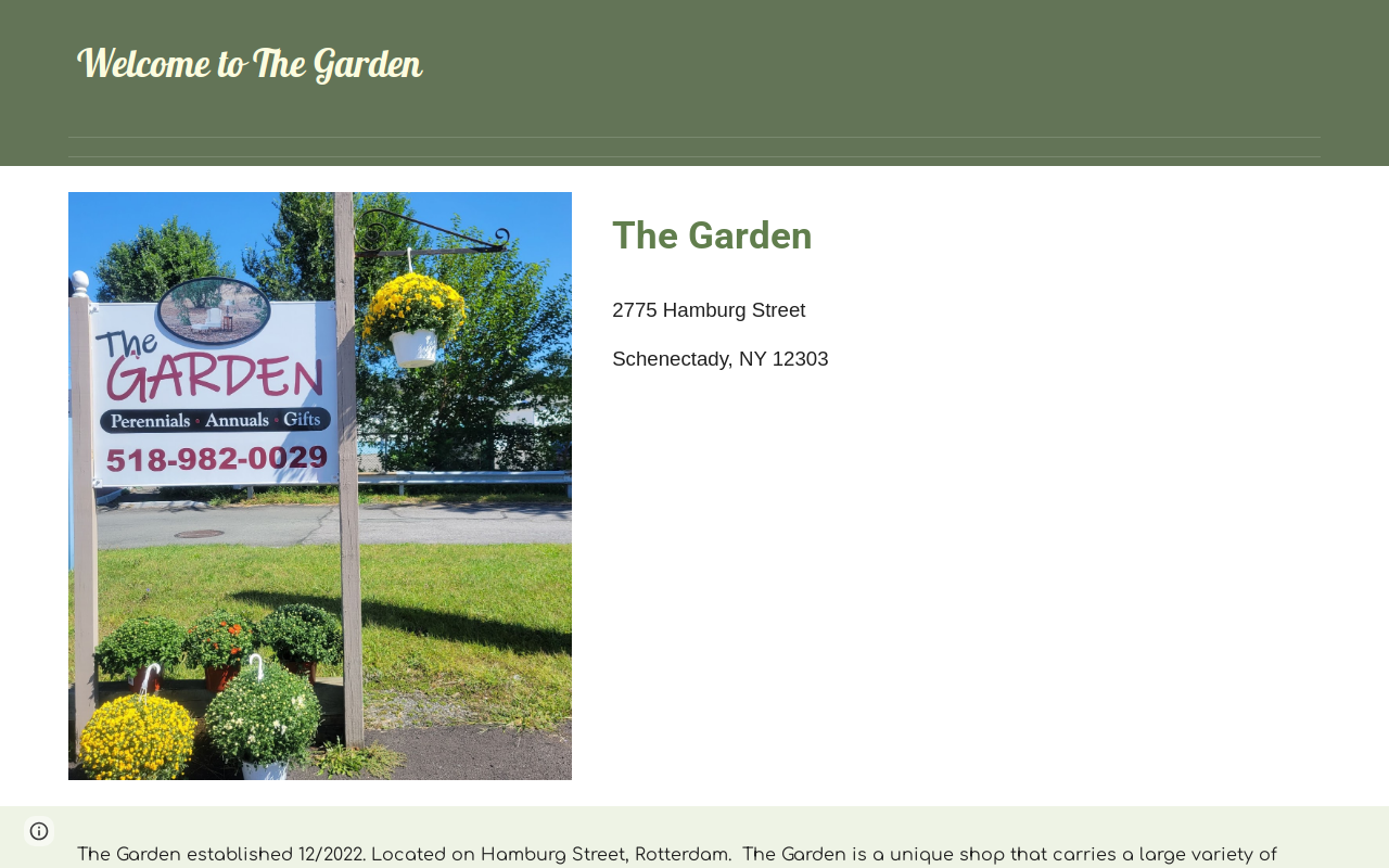 The Garden website preview