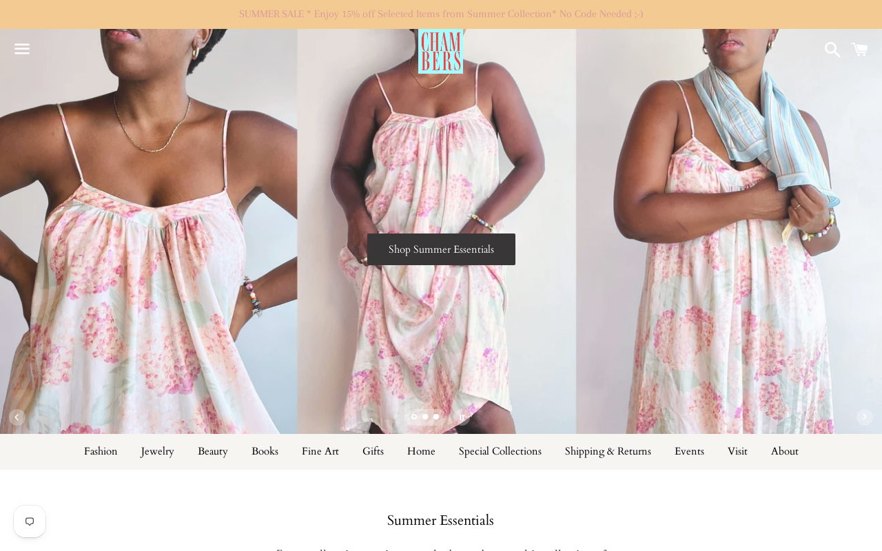 Chambers Vintage website preview