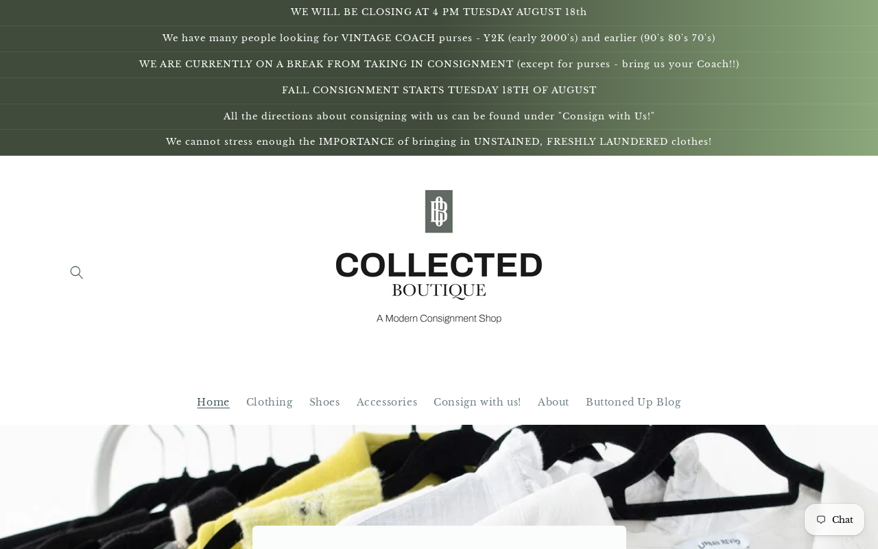 The Closet Shop Designer Consignment website preview