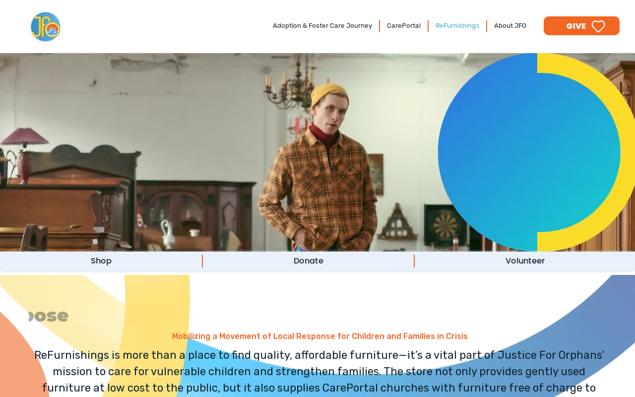 ReFurnishings website preview