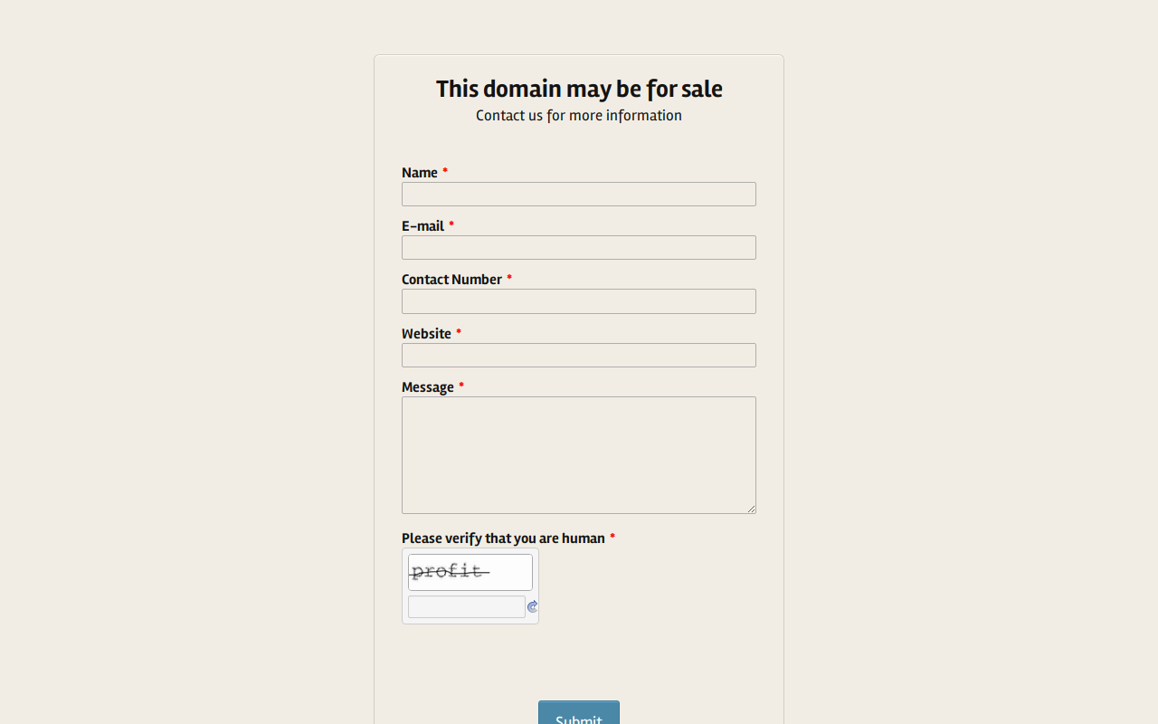 Second Show website preview