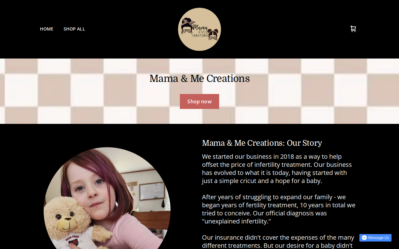 Second Glance website preview