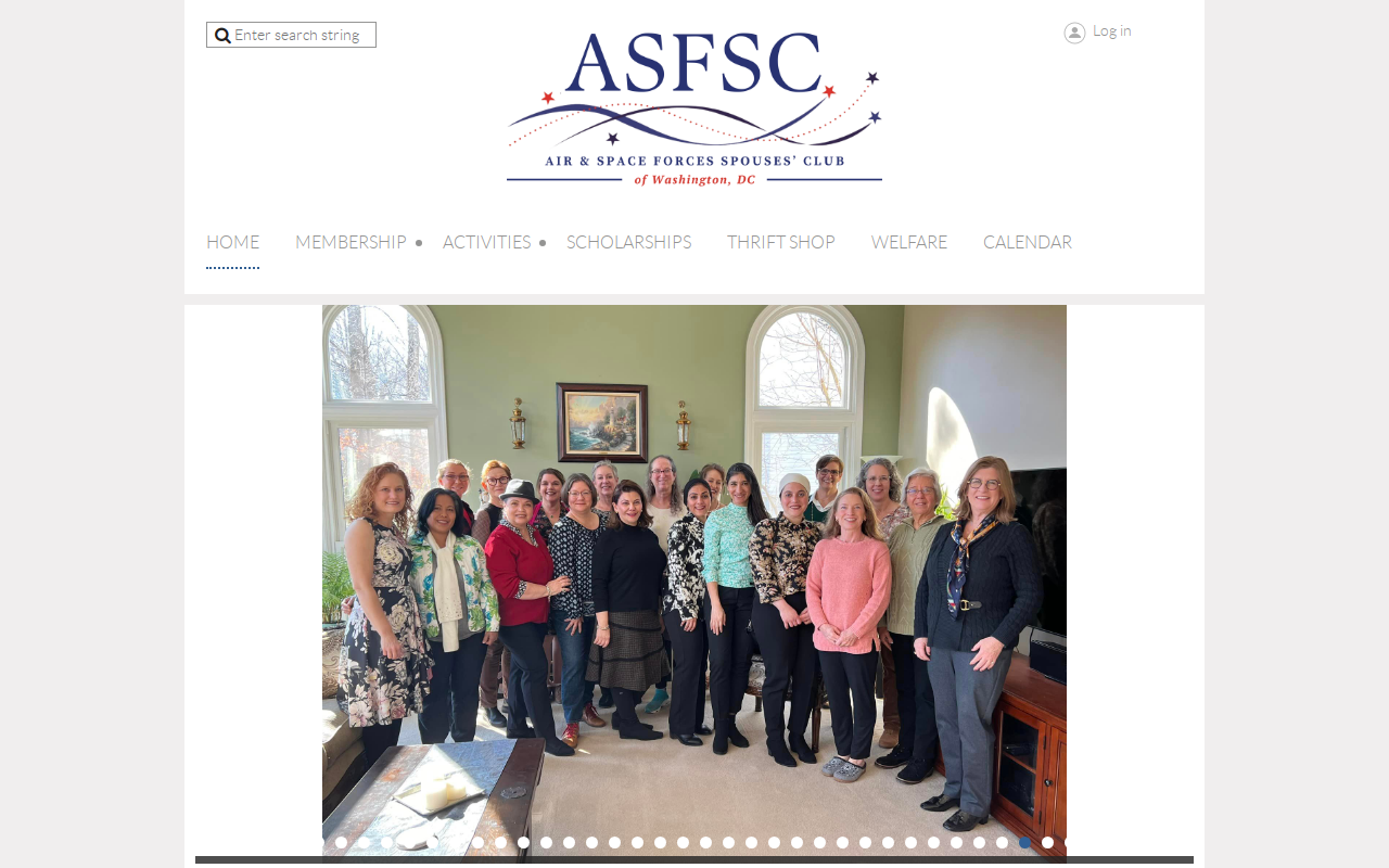 AFOSC Thrift Shop website preview